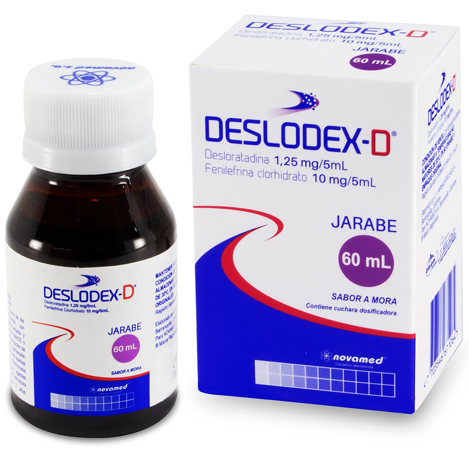 Deslodex-D jarabe frasco x 60 mL